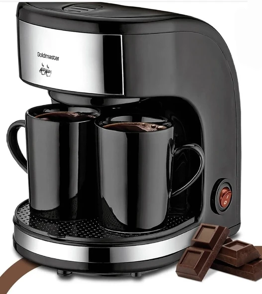 KARGO BEDAVA HIZLI TESLİMAT SİGORTAYA UYGUN      GoldMaster Zinde Yıkanabilir ve Temizlenebilir Filtreli Çift Kupalı Filtre - 3