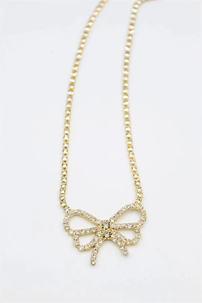 Fiyonk Kolye - Altın