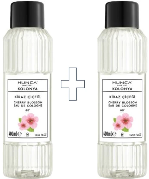 Kiraz Çiçeği Kolonyası Alkol  Ferahlatıcı ve Zarif Çiçek Kokusu 2 ADET ürün görseli