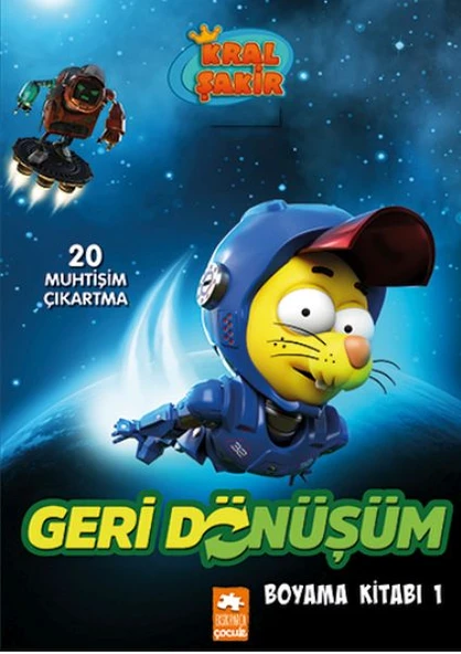 Kral Şakir Geridönüşüm Boyama Kitabı 1 ürün görseli