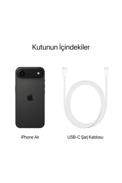 iPhone Air 256GB Uzay Siyahı - 8