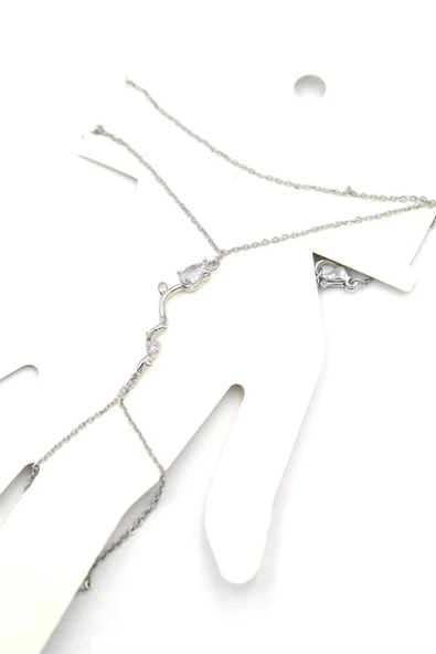 Gül Şahmeran Bileklik - Gümüş - 2