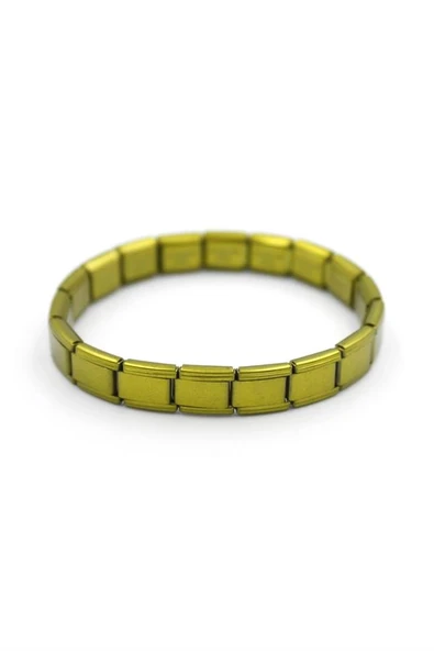 Mat Nomi Bilezik - Yeşil - Resim 2