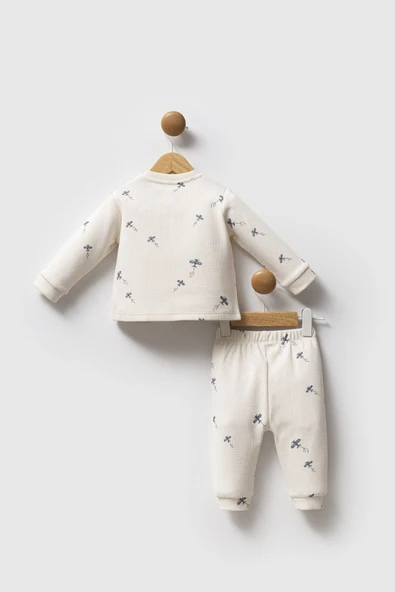 U.S. Polo Assn 2 li Takım USB2605 Ekru - 4