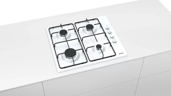 Siemens iQ100 Gazlı Ocak 60 cm Beyaz EB6C2PB82O - Resim 3