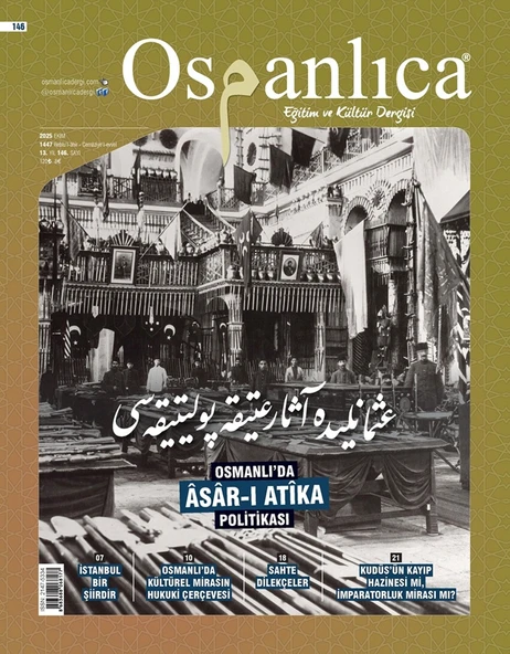 Osmanlıca Dergi 146.Sayı Ekim 2025 ürün görseli