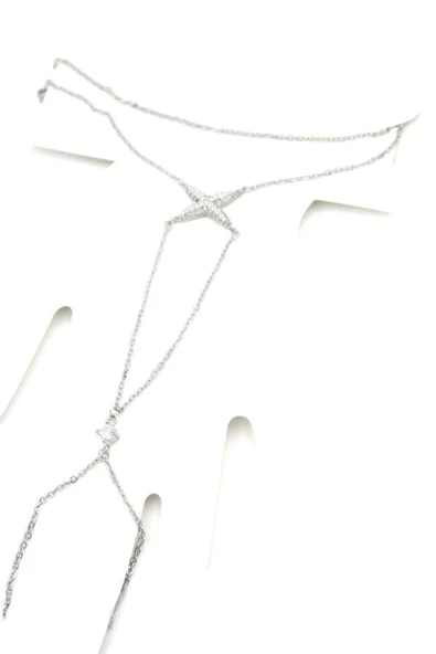 X Taşlı Şahmeran - Gümüş - 2