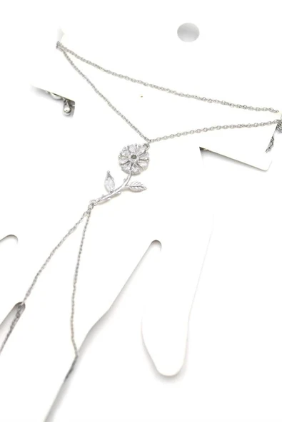 Papatya Şahmeran Bileklik - Gümüş - 2