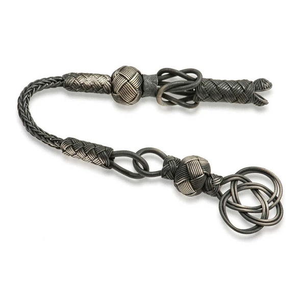 Gümüş Trabzon Örmesi Kazaz Tesbih Püskülü ürün görseli 1