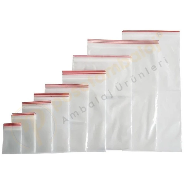 9x11 cm. Kilitli Torba (100 Adet) - Resim 3