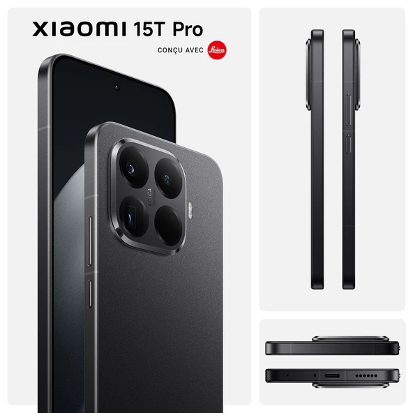 Xiaomi 15T Pro 512 GB 12 GB Ram (İthalatçı Garantili) -Siyah- - 5