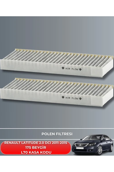 RENAULT LATITUDE 2.0 DCI 2011-2015 175 BEYGİR FİLTRE - ELF YAĞ BAKIM SETİ - Resim 4