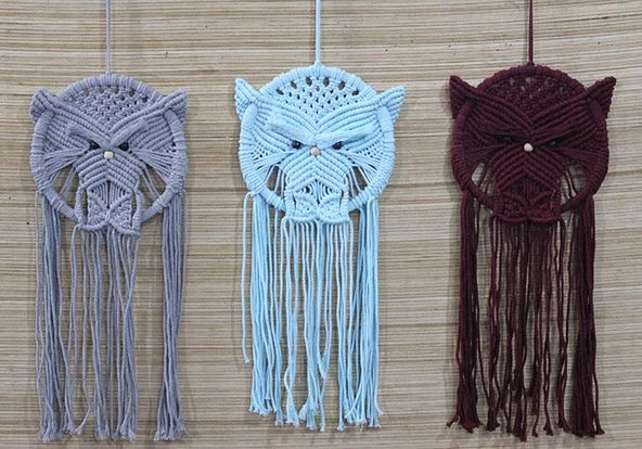 Baykuşlu Düş Kapanı Dekoratif Hediyelik ürün görseli 1