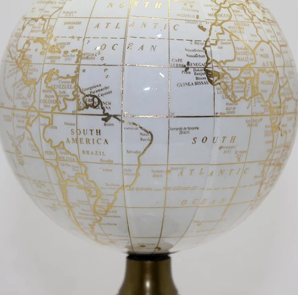 Dünya Yerküre Dekoratif Hediyelik - Resim 2