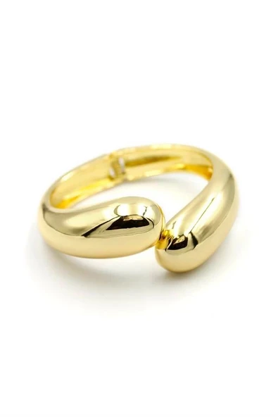 Kelepçe Bilezik - Altın - Resim 2