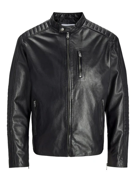 Jack Jones Lıam Lamb Leather Hakikii Deri Erkek Ceket 12269629 - 1