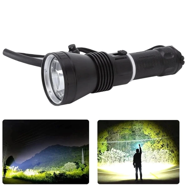 1200 Lümen Profesyonel Şarjlı El Feneri  Wt-655 - 2