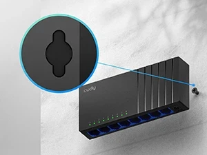 CUDY 8-Port Gigabit Desktop  Switch - 3