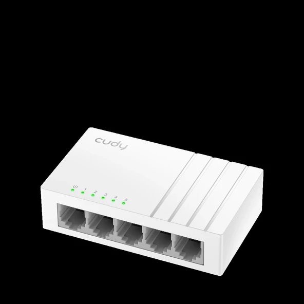 CUDY 5-Port 10/100 Mbps Desktop Switch