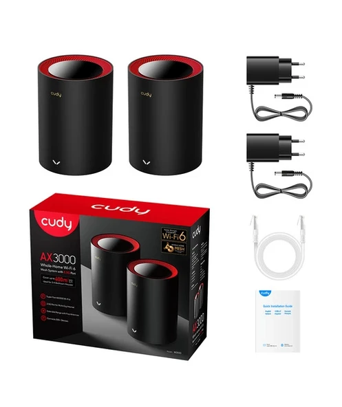CUDY AX3000 WiFi 6 x2 Mesh 2.5G Solution - 6