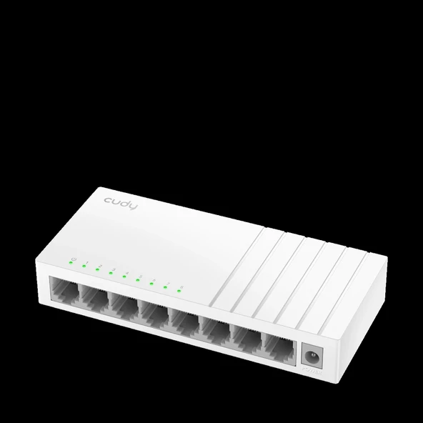 CUDY 8-Port 10/100 Mbps Desktop Switch