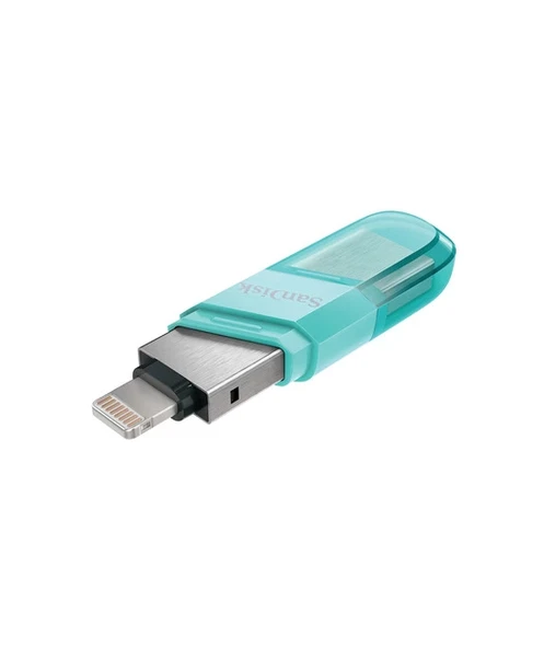 SanDisk iXpand Flash Drive Flip 128GB, Mint color - Resim 2