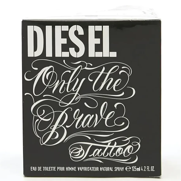 Diesel Only The Brave Tattoo Edt 125 ml Erkek Parfüm - Resim 2