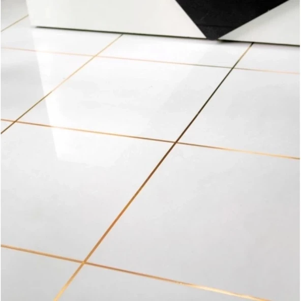 0.5 Cm 50 Metre Gold Fayans Arası Şerit Bant - 2