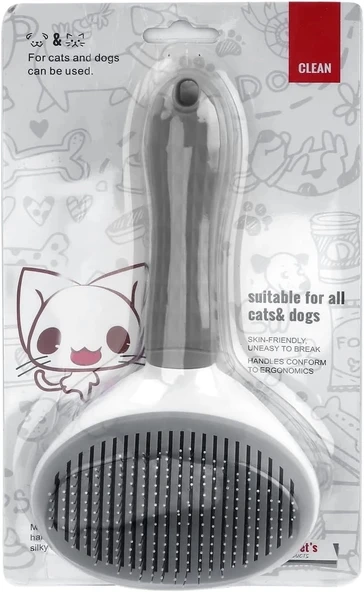 Kedi Köpek Tüy Toplayıcı  Pet Tarak 20 Cm - Resim 5