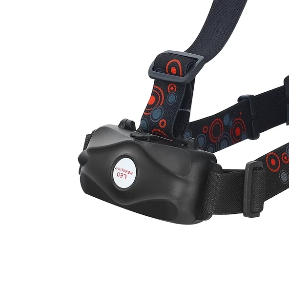 6000 Lümen 3 Başlık Şarjlı Kafa Lambası  Wt-630 - 3