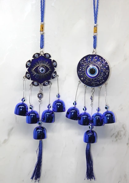 Metal Nazar Boncuğu Çan Alk3519