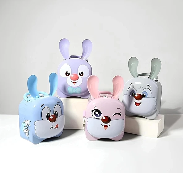 Metal Kilitli Sevimli Tşan Kumbara Alk3592 ürün görseli