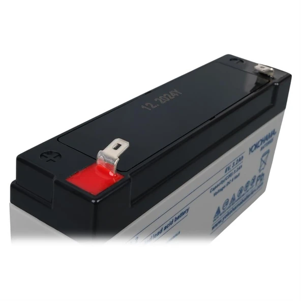 Yokohama YH-63.2 6 Volt - 3.2 Amper Akü (125X33x60 Mm) - 4
