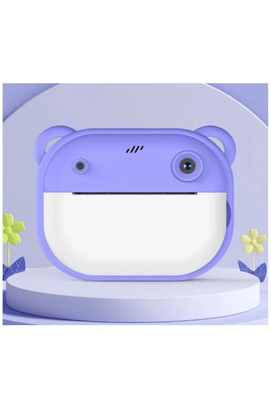 Dijital Video Kayıt Fotoğraf Çocuk Kamerası Anlık Termal Resim Kağıt Baskılı - 4