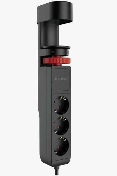 Masa Tipi Pd20w Akım Korumalı 3’lü Priz 2xusb 1xtype-c Girişli Kablolu Priz Ftr19 - 4