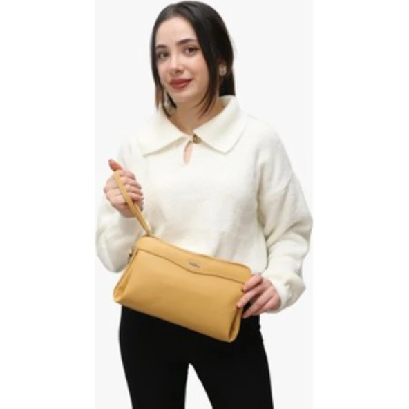 Bayan Linen Portföy Çanta 67-6012 - Resim 10