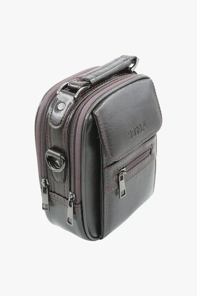 Küçük Boy Erkek El Çantası 45-3018 - Resim 6