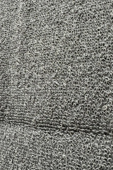 Kuaförler İçin Yüksek Emici A Kalite Baş Havlusu 90x50 cm Gri - Resim 2