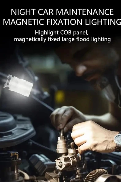 V15 Edc El Feneri 1200lm Anahtarlık Işık Tip-c Şarj Edilebilir Taşınabilir Mini Torch Mıknatıs Klips Ile Kamp Cep Fener - 2