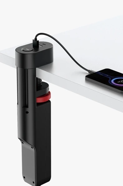 Masa Tipi Pd20w Akım Korumalı 3’lü Priz 2xusb 1xtype-c Girişli Kablolu Priz Ftr19 - 2