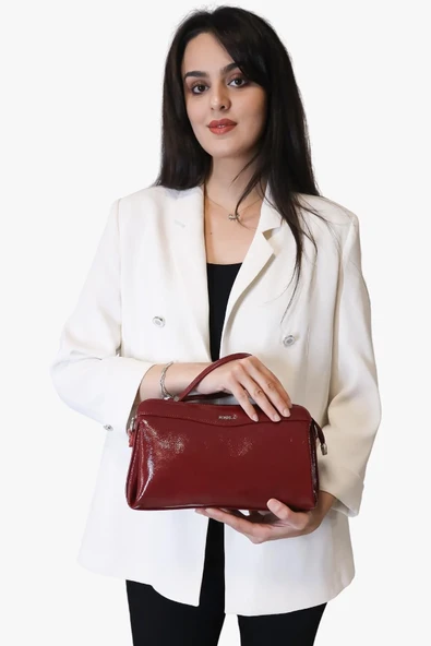 Bayan Linen Portföy Çanta 67-6012 - Resim 4