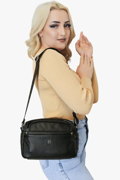 Bayan Çarpraz Askılı Çanta - 67-7081 - Resim 10