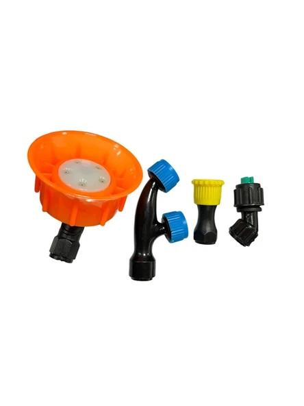 16 LT  AKÜLÜ-KOLLU İLAÇLAMA PÜLVERİZATÖRÜ BAŞLIK SETİ ürün görseli 1