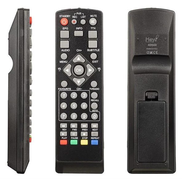 Hey Botech 2010 HD7200 Fta Grundig DSR-7150 HD Uydu Kumandası ürün görseli