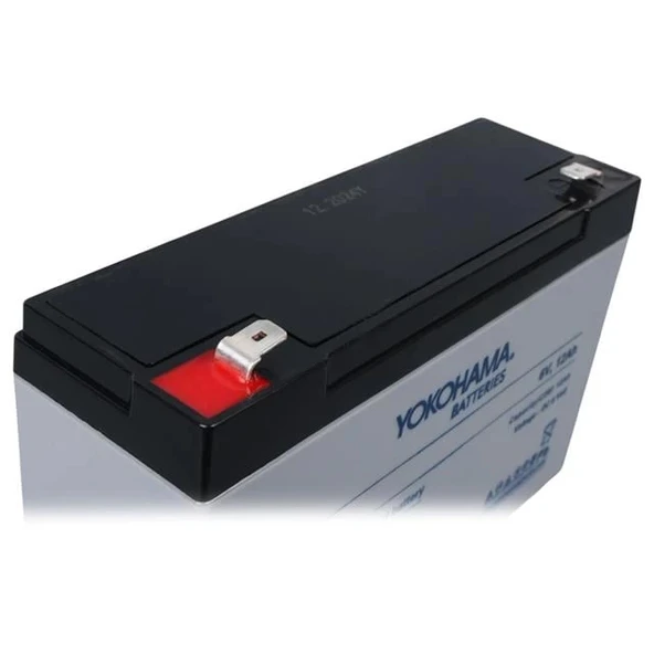 Yokohama YH-612 6 Volt - 12 Amper Akü (150x50x94 mm) - 4