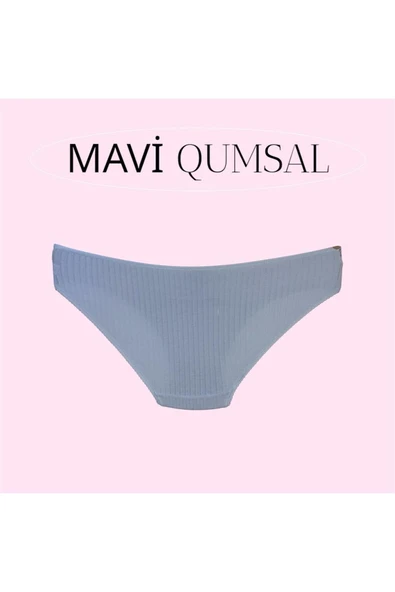 Önü Dantelli Ribana Bikini 3'lü Set - Resim 3