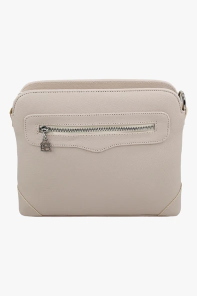 Çapraz Askılı Çanta  67-7050  Bej - Resim 3