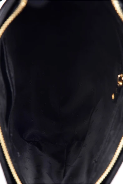 Bayan Askılı Omuz Çanta 67-7058 Sıyah - Resim 4