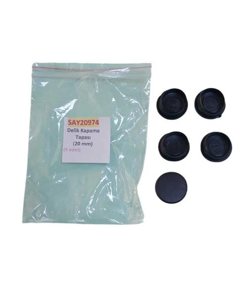 20974 Delik Kapama Tapası 20 mm 5 ADET 20974