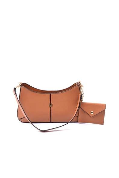 Bayan Çapraz Askılı Çanta 67-7072 Taba ürün görseli